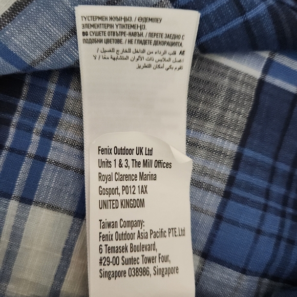 ROYAL ROBBINS men's redwood plaid short sleeve - medium - Picture 13 of 14